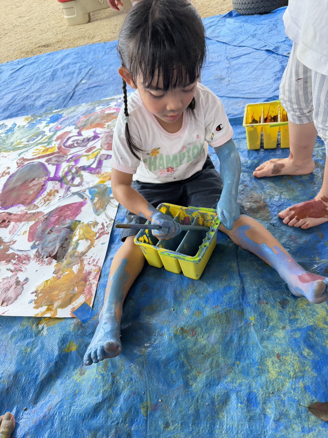 ボディーペインティング🎨